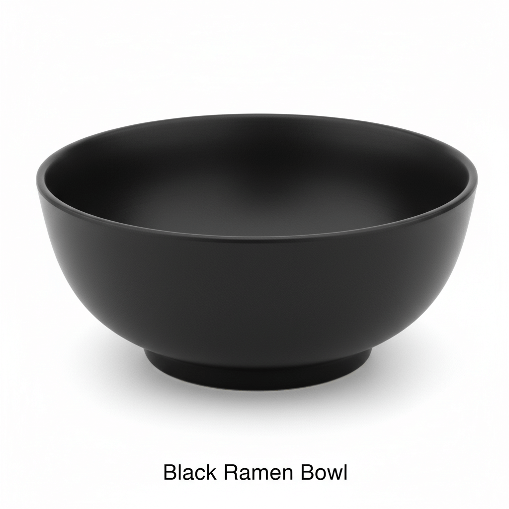 Black Ramen Bowl